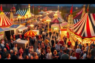 Hannover Schützenfest - a vibrant scene at the world's largest shooting festival.