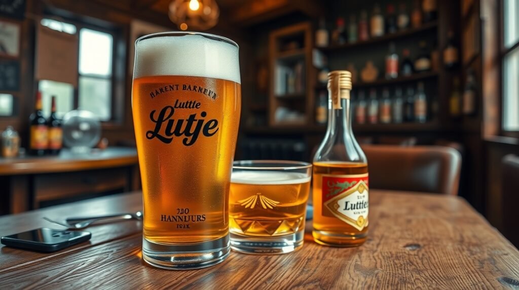 Lüttje Lage ital a Hannoverban - sör és rövid ital találkozása