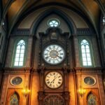 A Mária-templom csodás csillagászati órája Rostockban.