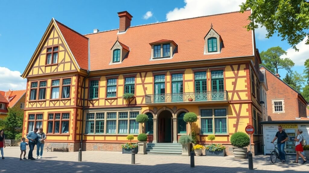 Buddenbrook-ház Lübeckben, a Thomas Mann központja