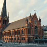 A Marktkirche gótikus téglatemploma Hannoverben
