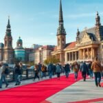 Hannover Vörös Fonál turistaútvonal városnézés