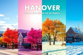 Hannover különböző évszakai, ideális utazási lehetőségek