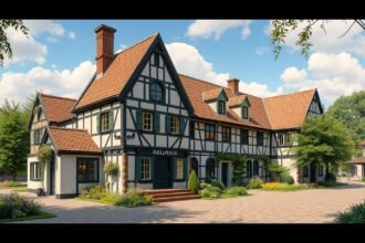 Bielefeld parasztház-múzeum bemutatója