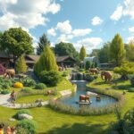 Dortmundi Állatkert látkép családi programokkal és egzotikus állatokkal.