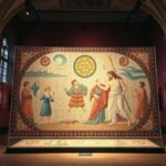 Dionüszosz-mozaik a Római-Germán Múzeumban Kölnben