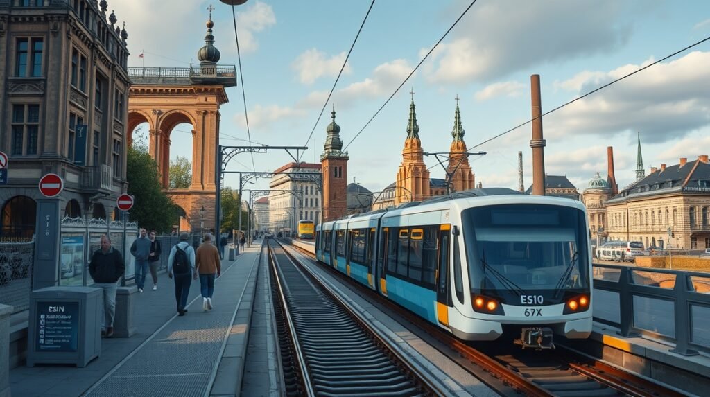 Essen város közlekedése, metró és ipari örökség
