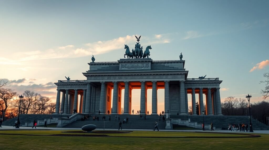 Lipcse Népek Csatájának Emlékműve a városban