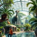 Lipcsei Állatkert Gondwanaland trópusi esőerdejében interakciós élményekkel