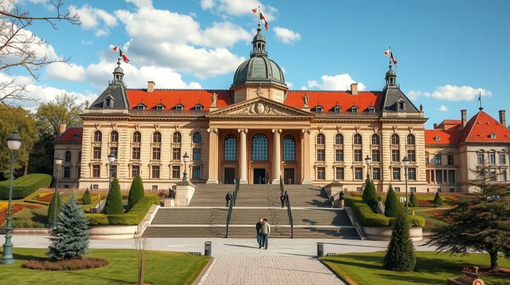 A Nürnberg Pártgyűlések Dokumentációs Központja látképe