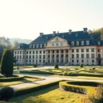 A Solitude kastély és park Stuttgartban, Németországban