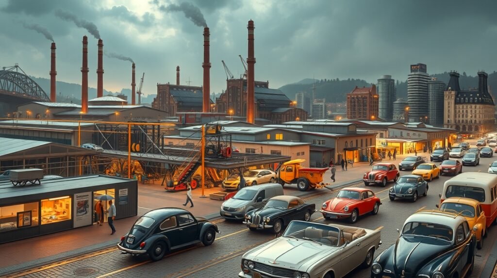 Stuttgart ipar: autógyártás és modern gyárak városa