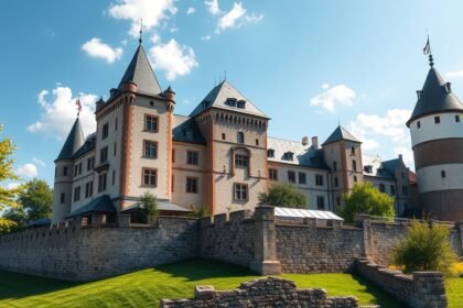 A Herzogkasten, Ingolstadt impozáns régi hercegi kastélya.