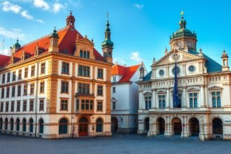 A Regensburg-i Régi Városháza és a Birodalmi Gyűlés terme ékszere