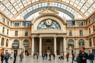 Az Orsay Múzeum impozáns belső tere a művészetkedvelők számára.