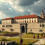 Castra Regina, a római erőd Regensburgban, katonai táborból várossá alakult.