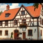 Egy gyönyörű reneszánsz épület a Schwörhausról Ulmban.