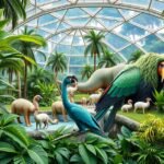 Zürichi Állatkert Masoala esőerdője egzotikus állatokkal