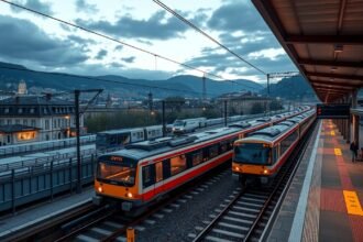 Zürich vonatállomás, svájci vasúti közlekedés