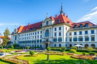 A Richard Wagner Múzeum, Luzern gyönyörű villája és kertje.