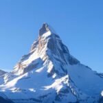 Matterhorn ikonikus csúcsa a Zermatti hegyvidéken