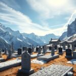 A Hegymászók temetője Zermattban, a svájci Alpokban.