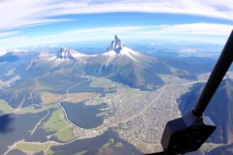 Lélegzetelállító madártávlat Zermatt felett helikopterből