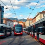 Tömegközlekedési járművek a bázel közlekedésében