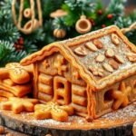 Mézes sütemények karácsonyi díszítése és gasztronómiai élmények.