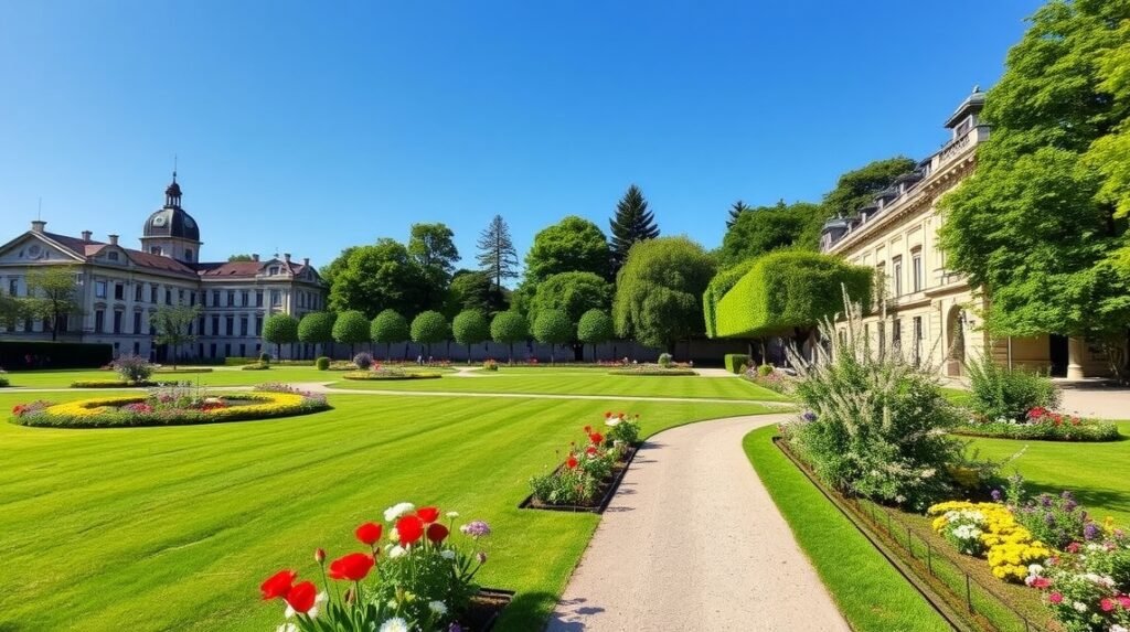 A Parc de Mon Repos szépsége, Lausanne zöld szívében.