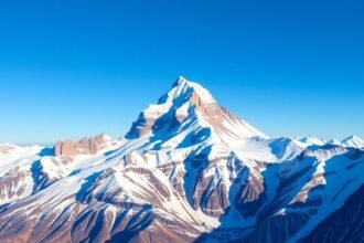 Piz Nair csúcs lélegzetelállító alpesi panorámája Sankt Moritz mellett