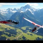 Repülés Grindelwald felett a First Flyer és Glider élményekkel.
