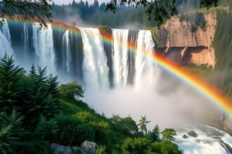 Krimml-vízesés, Európa legmagasabb zuhatagának lenyűgöző látványa