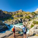 Kalandorok a Gesäuse Nemzeti Parkban, vadvíz és sziklák között.