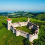 Szepes vára, Közép-Európa legnagyobb várromja gyönyörű hegyvidéki környezetben.