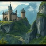 Beckó vára a meredek sziklaszirteken, lenyűgöző panorámával