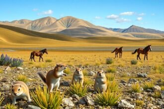 Vadlovak és ürgék a Murányi fennsíkon, lenyűgöző tájban.