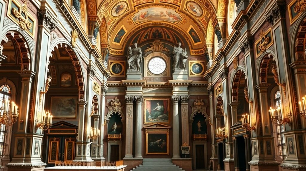 A Medici-kápolnák gazdag díszítése Firenze szívében