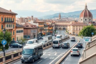 Firenze közlekedés és ZTL zónák a belvárosban