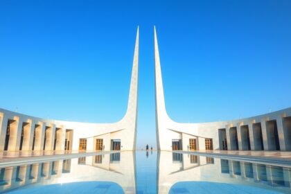 Wahat Al Karama emlékhely Abu Dhabiban, a hazáért áldozott hősök emlékére.