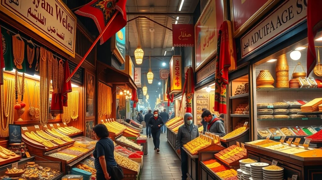 Fűszer- és aranyvásárlás az Arany- és Fűszerpiacon Dubajban
