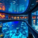 Birmingham National SEA LIFE Centre akvárium belső tere