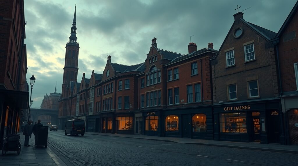 Birmingham utcája a Peaky Blinders sorozat inspirációjával