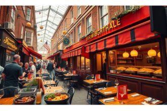 Birmingham város gasztronómiai élményei a Balti Triangle közelében