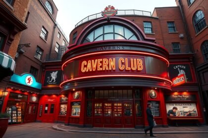 A Cavern Club épülete Liverpoolban, a Beatles születési helye