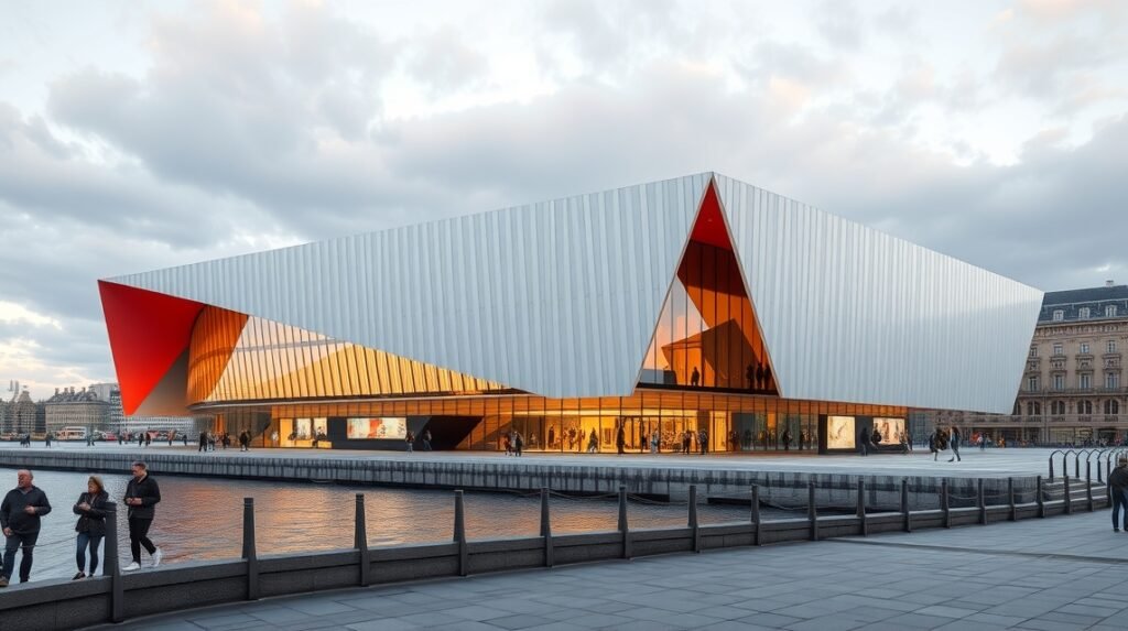 A Museum of Liverpool épülete, interaktív kiállításokkal a város kultúrájáról.