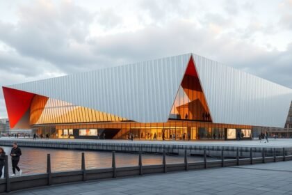 A Museum of Liverpool épülete, interaktív kiállításokkal a város kultúrájáról.