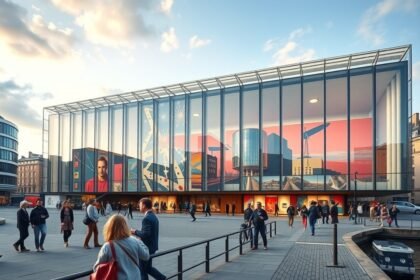 Tate Liverpool modern művészeti galéria Albert Docknál.