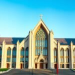 Liverpool Metropolita Katedrális modern épülete és kupolája