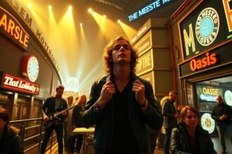 Modern zenei klub Manchesterben, az Oasis hatásával.